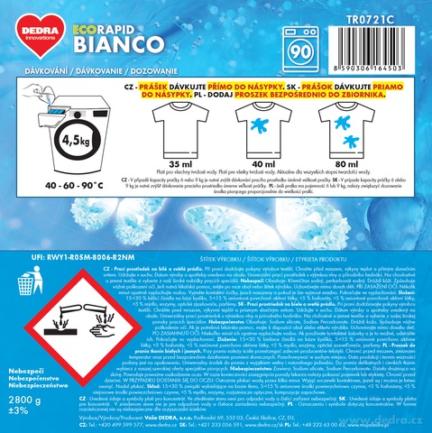 Etykieta produktu TR0721C