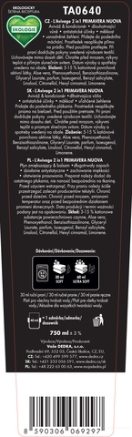 Etiketa k výrobku CP0343