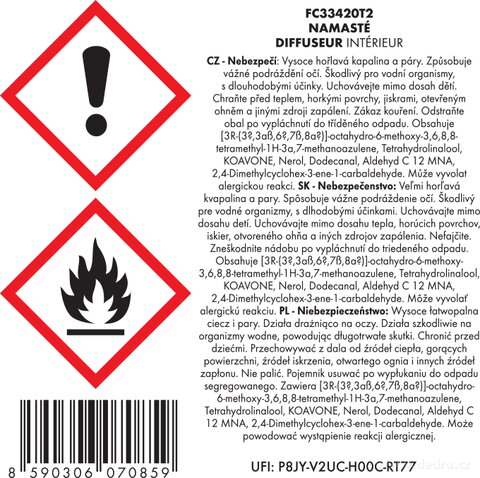 Etiketa k výrobku FC33420T2