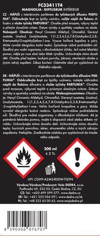 Etiketa k výrobku FC33411T4