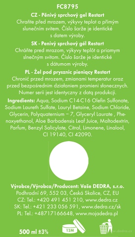 Etykieta produktu FC8795 Etykieta produktu FC8795