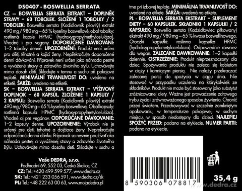 Etykieta produktu CP0276