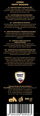 Etykieta produktu FC0904