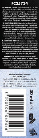 Etiketa k výrobku FC25734