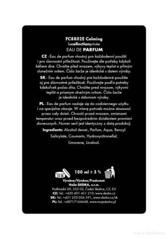 Etykieta produktu FC8802S Etykieta produktu FC8802S