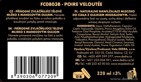 Etykieta produktu FC0871X