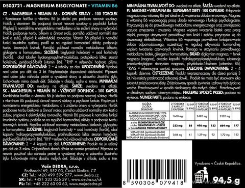 Etykieta produktu DS03721X