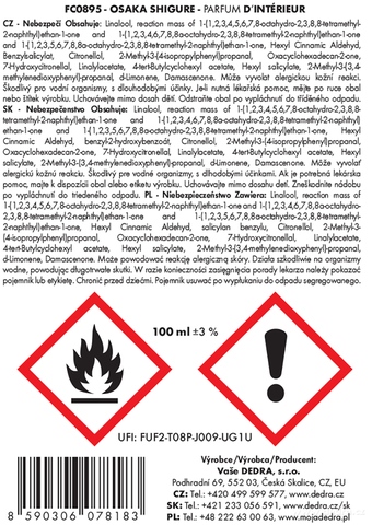 Etykieta produktu FC0895
