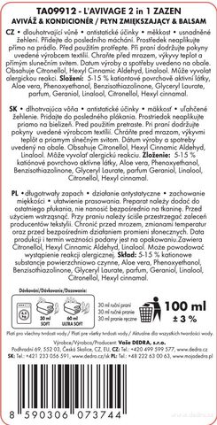 Etiketa k výrobku CP0212