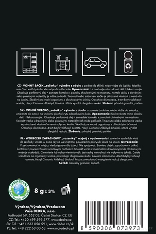 Etiketa k výrobku FC33410H