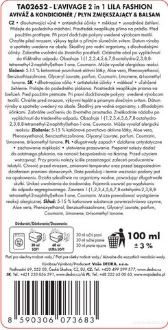 Etiketa k výrobku CP0212