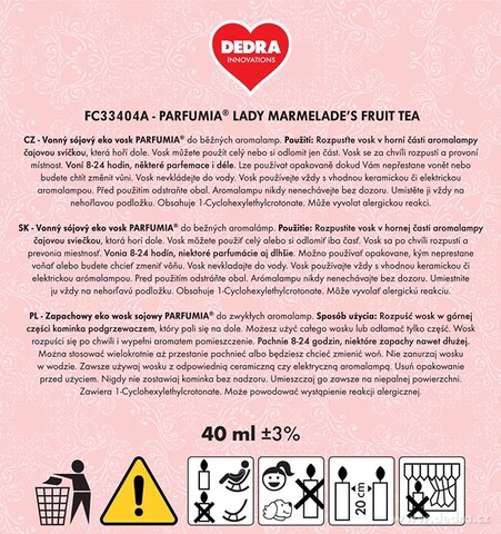 Etiketa k výrobku CP0767