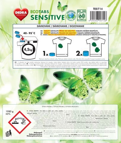 Etiketa k výrobku TE0714