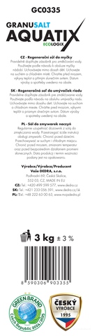 Etiketa k výrobku GC0335