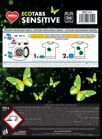 Etiketa k výrobku TE07141X