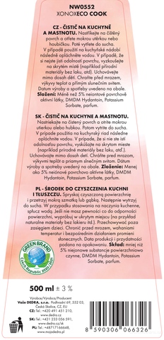 Etiketa k výrobku NW05522