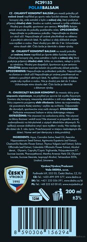 Etiketa k výrobku CP8518 Etiketa k výrobku CP8518