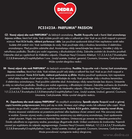 Etiketa k výrobku FC33423A