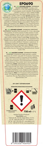 Etiketa k výrobku EP0690