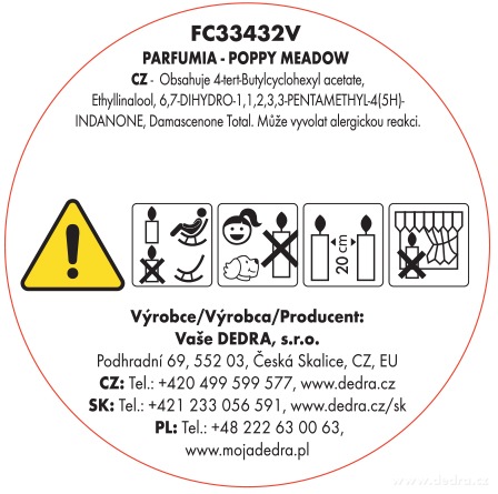 Etiketa k výrobku CP0564