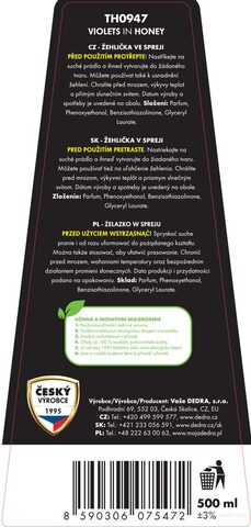 Etiketa k výrobku TH0947X