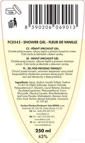 Etykieta produktu FC0524