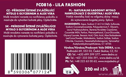 Etiketa k výrobku CP8512 Etiketa k výrobku CP8512