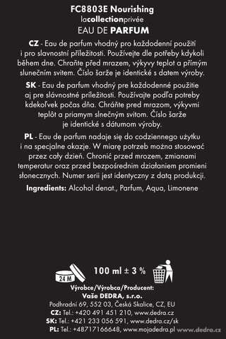 Etiketa k výrobku FC8803S