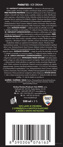 Etiketa k výrobku PA06732