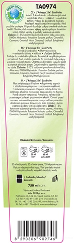 Etiketa k výrobku TA0974