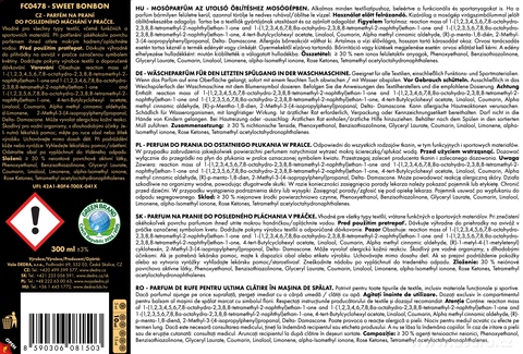 Etiketa k výrobku FC0478