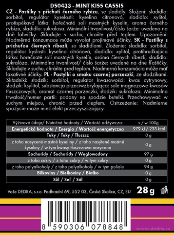 Etykieta produktu DS04301