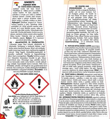 Etiketa k výrobku CP61381