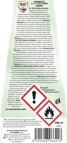 Etykieta produktu NW00753