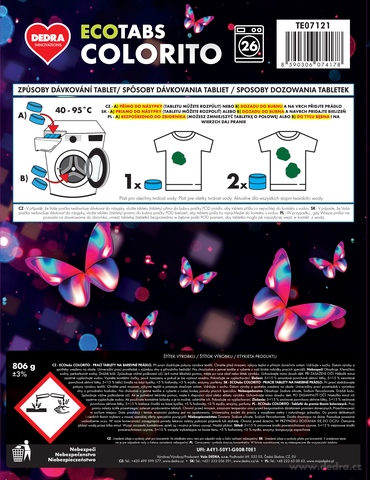 Etykieta produktu TE07121