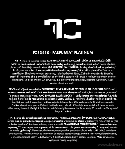 Etiketa k výrobku FC33410