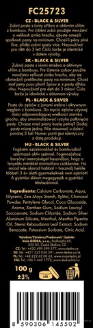 Etiketa k výrobku FC25726X