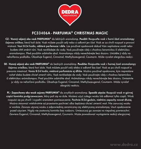 Etiketa k výrobku FC33406A