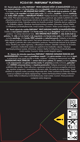 Etiketa k výrobku FC33410W