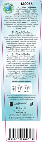 Etiketa k výrobku TA0056