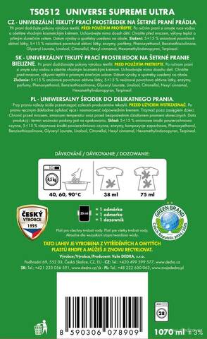 Etiketa k výrobku CP0806