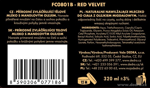 Etiketa k výrobku CP0901 Etiketa k výrobku CP0901