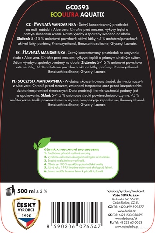 Etiketa k výrobku GC0593