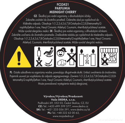 Etykieta produktu FC33431