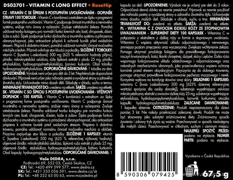 Etykieta produktu DS03701X