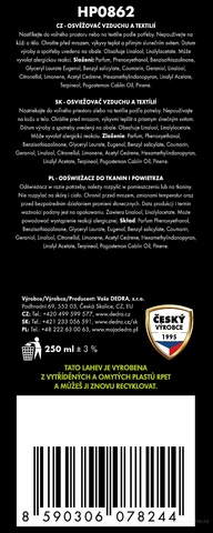 Etykieta produktu HP0862