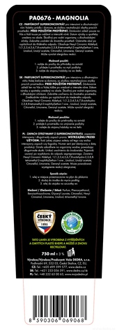 Etiketa k výrobku PA0676