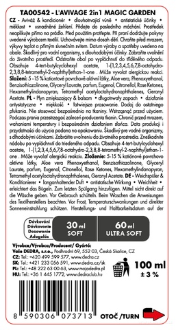 Etiketa k výrobku CP0212