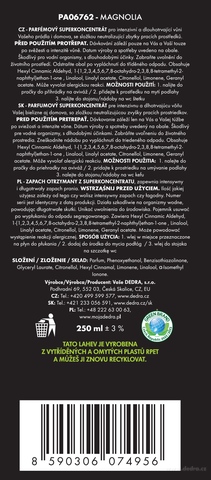 Etiketa k výrobku CP10702