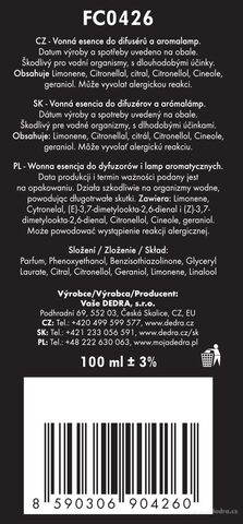 Etiketa k výrobku FC0426X